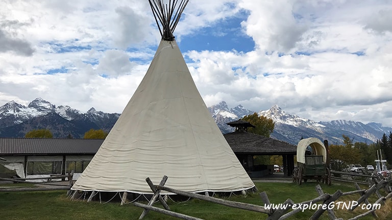 Teepee at Dornans