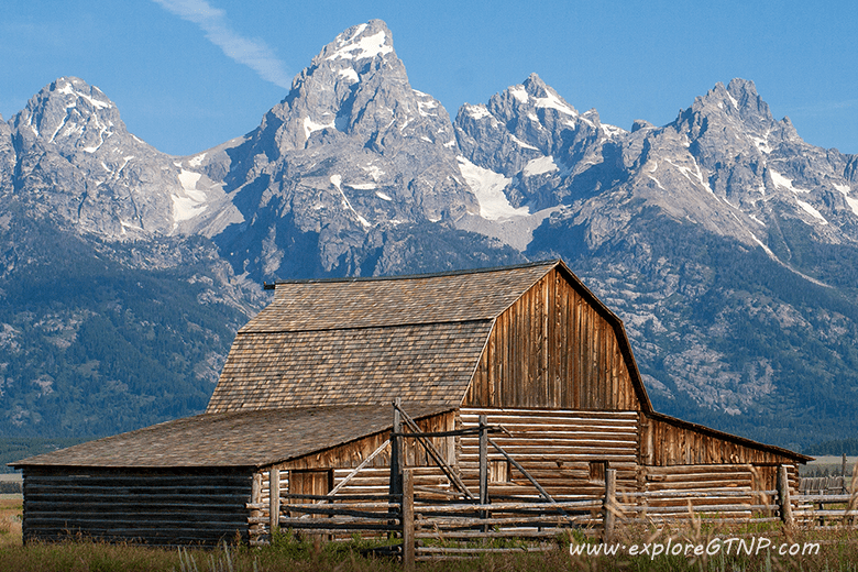 See the Moulton Barns on Mormon Row – One of Grand Teton’s Famous Four Sights