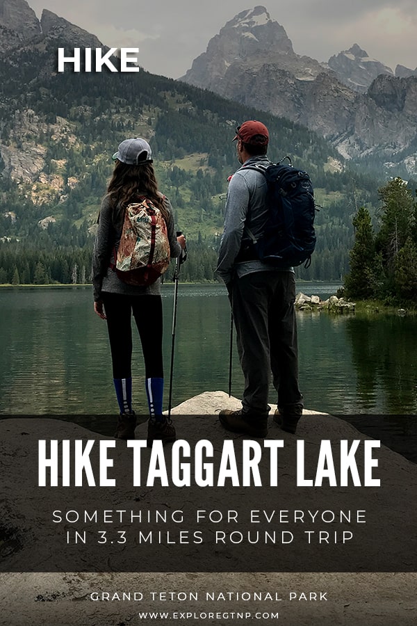 Pinterest Pin for Taggart Lake Hike