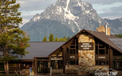 Eat on the Best Deck in Grand Teton National Park at Trapper Grill