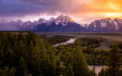 See the Snake River Overlook – One of Grand Teton’s Famous Four Sights