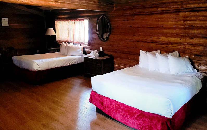 Grand Teton National Park Lodging - Inside of a Colter Bay Cabin