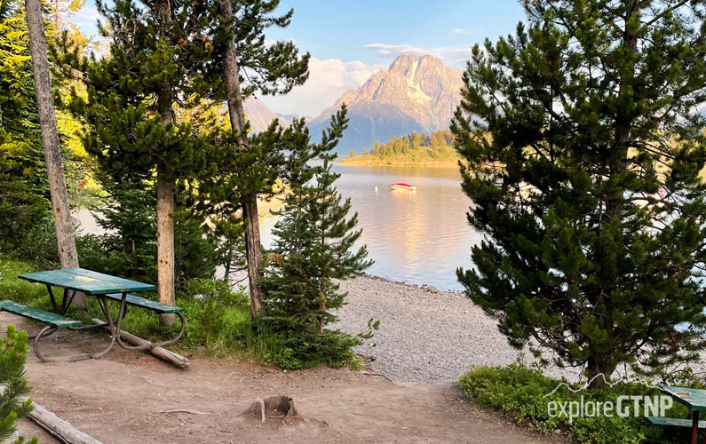 Grand Teton National Park Signal Mountain Lodge Picnic Area