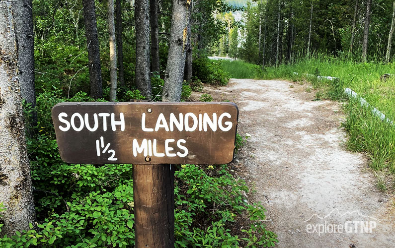 Grand Teton National Park South Landing Trail