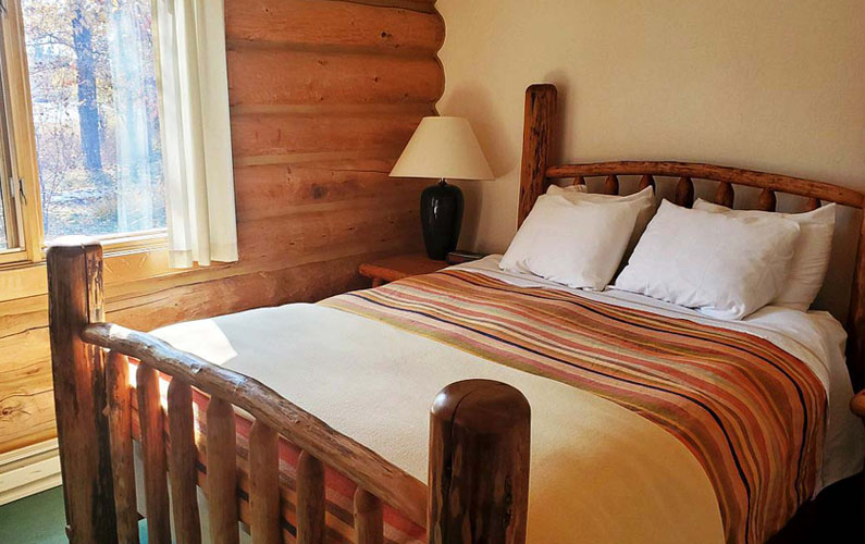 Grand Teton National Park - Dornan's Spur Ranch Cabin Bedroom