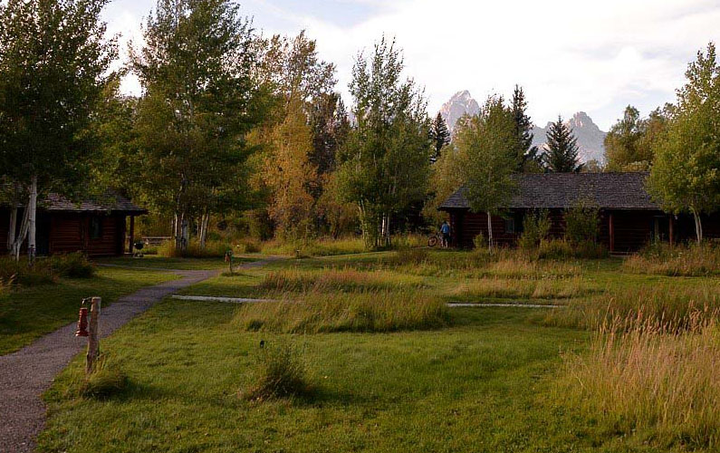 Grand Teton National Park Dornan's Cabin Area