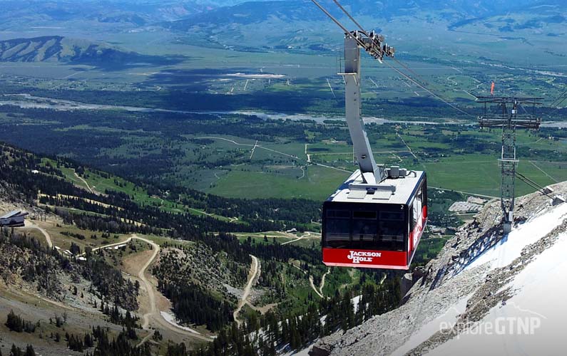 Grand Teton National Park Teton Village Aerial Tram